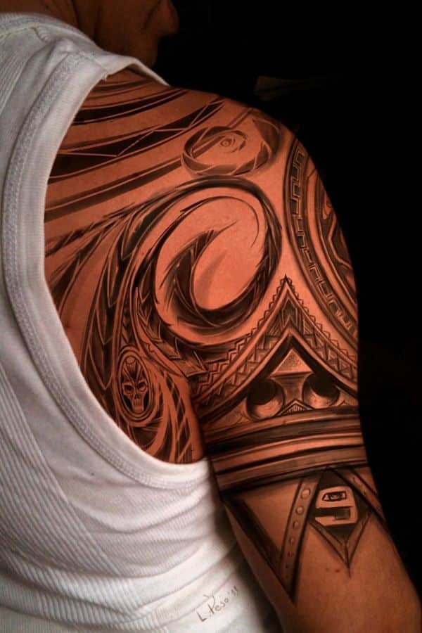 Shoulder Tattoos For Men Designs on Shoulder for Guys
