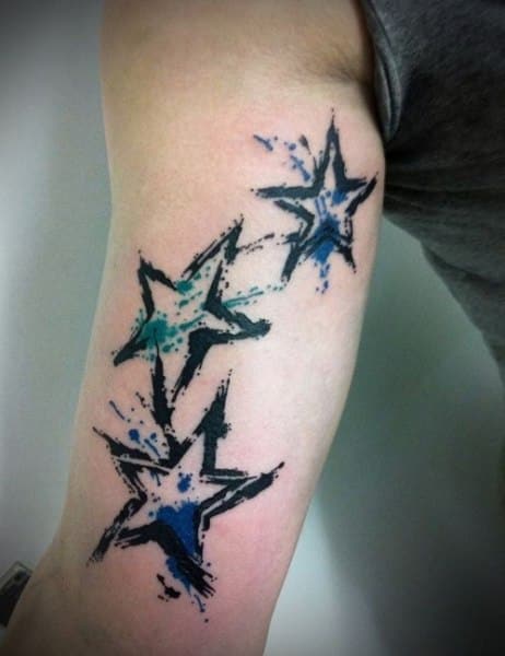 Star Tattoos for Men - Ideas and Inspirations for Guys