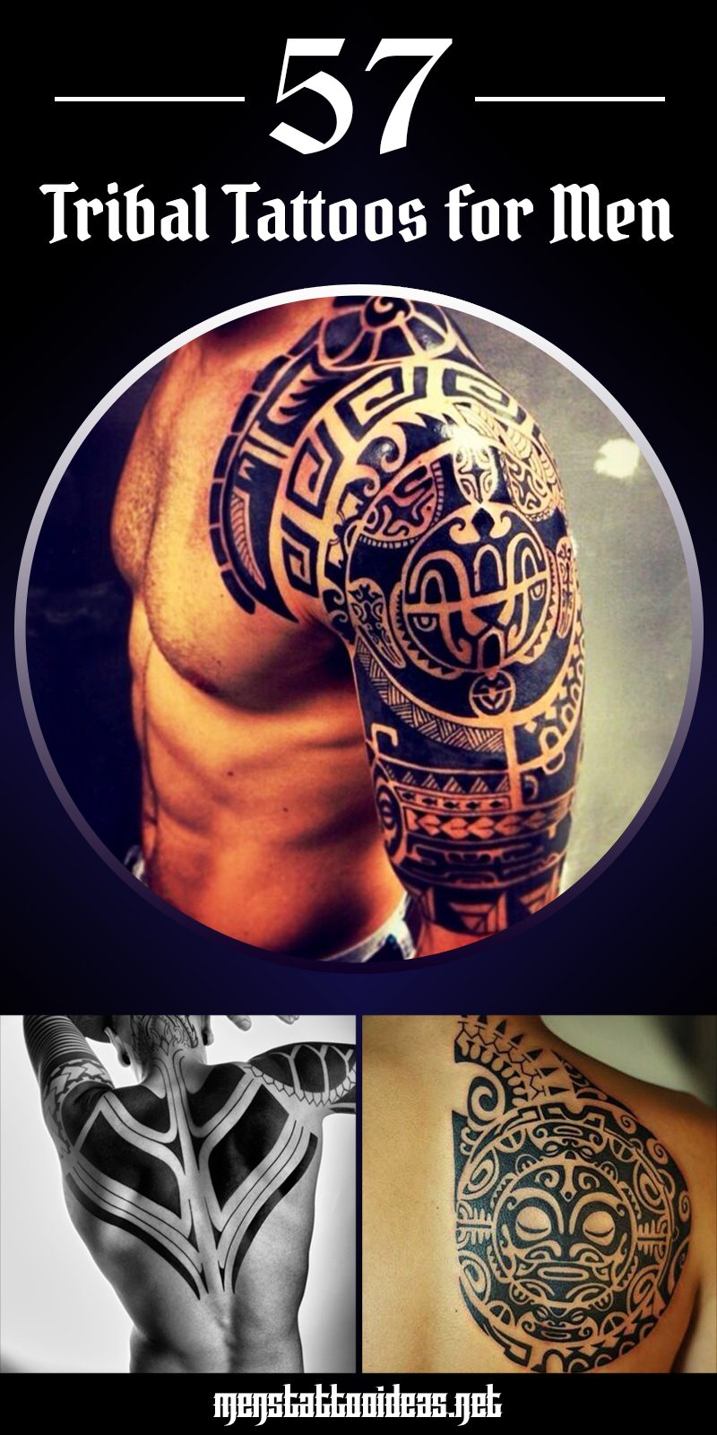 Tribal Tattoos for Men - Ideas and Inspiration for Guys in 2016