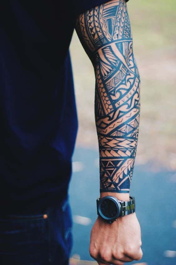 Tribal tattoo männer arm Top 53