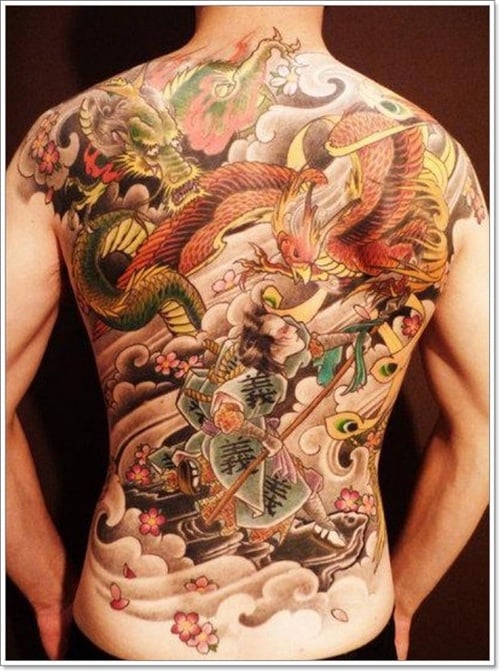 Japanese Phoenix Tattoo