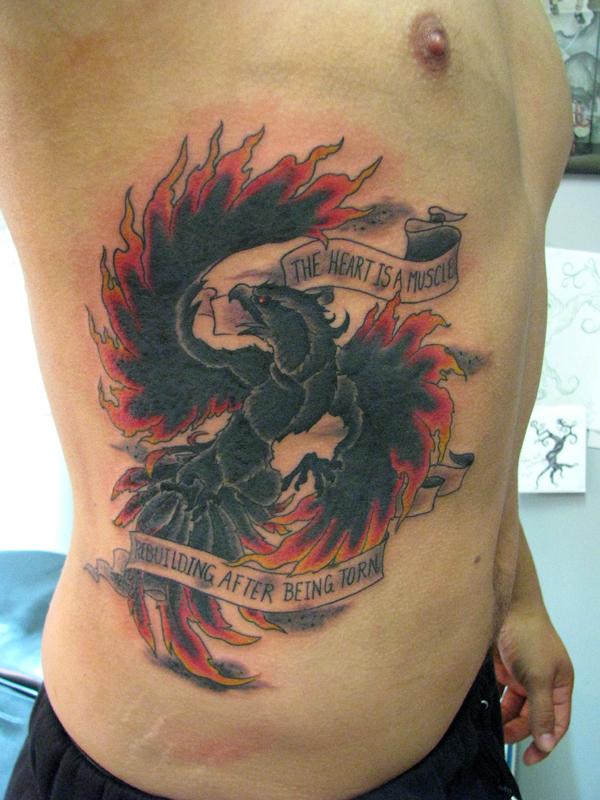 Phoenix Bird Tattoo