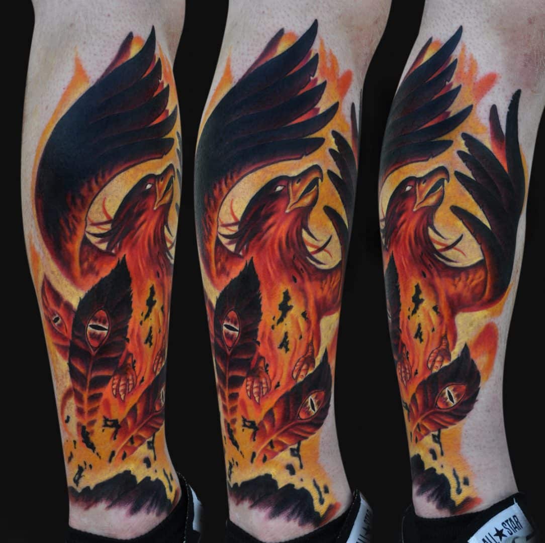 Phoenix Rising Tattoos