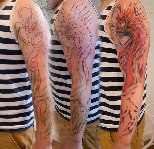 Symbolic Meanings of Phoenix Tattoos for Men