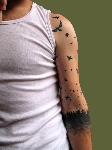 Bird Tattoos for Men - Bird Tattoo Design Ideas for Guys