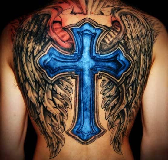 holy spirit cross tattoos