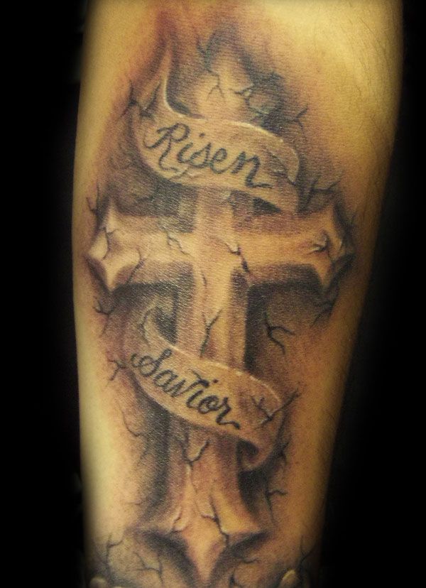 Risen Savior Tattoo