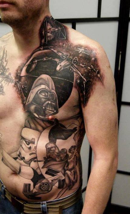 Star Wars Tattoos for Men - Best Designs and Ideas for Guys