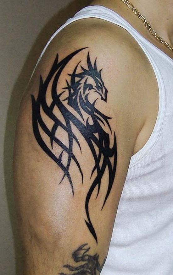 Dragon Tattoos for Men - Dragon Tattoo Designs for Guys