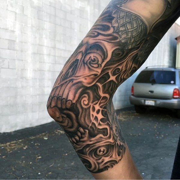 Elbow Tattoos for Men - Designs and Ideas for Guys