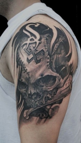 Half Sleeve Religious Tattoo Designs