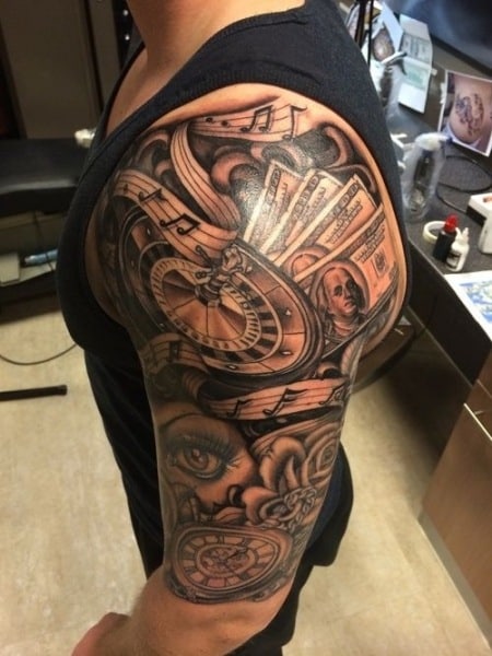 Half Sleeve Tattoos For Men - Ideas and Designs for Guys