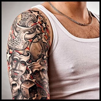 Half Sleeve Tattoo Ideas for men