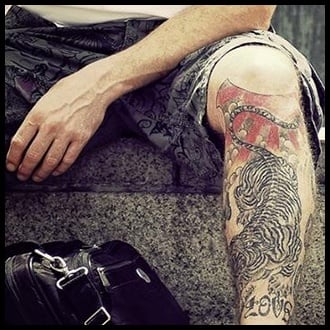 Leg Tattoo Ideas for men