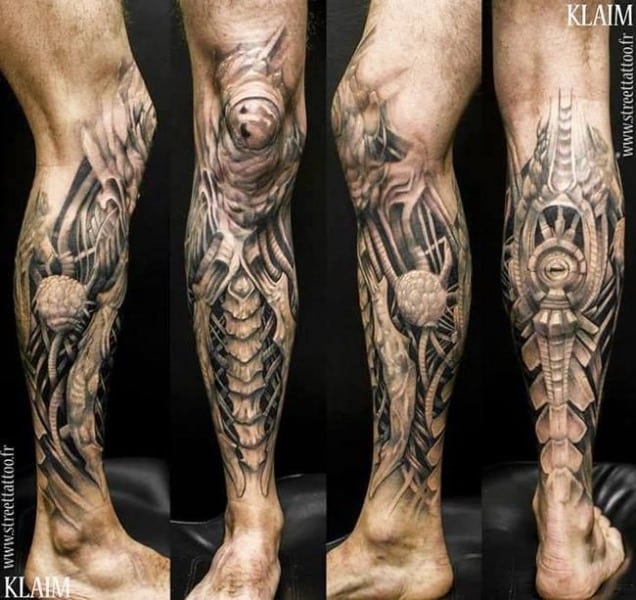 leg tattoo designs drawings