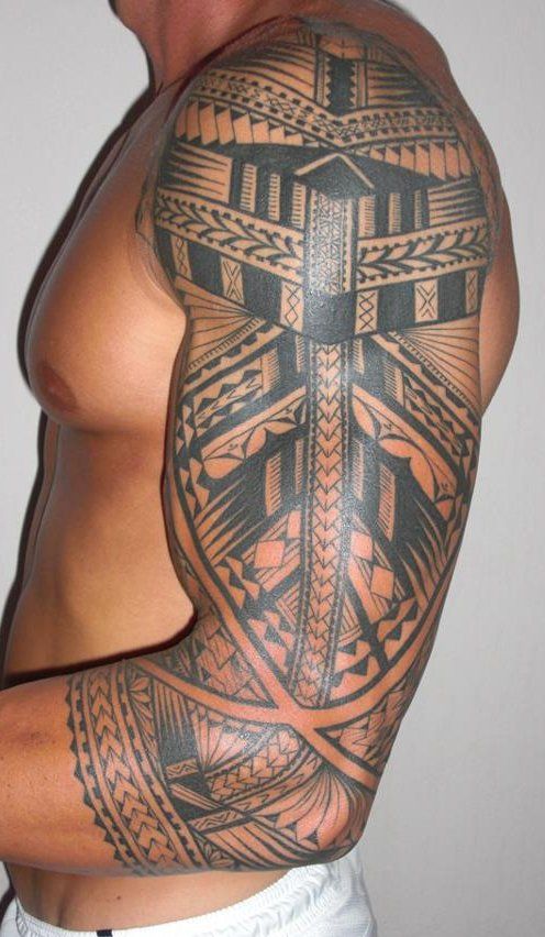 Black Tribal Tattoo 97