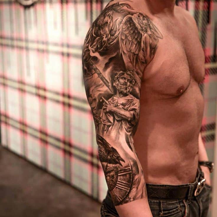 47+ Sleeve Tattoos for Men - Design Ideas for Guys