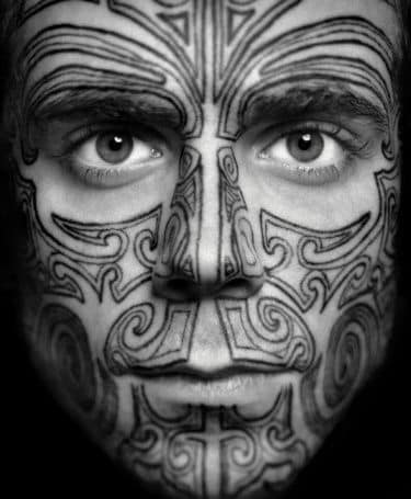 Face Tattoos for Men - Ideas and Designs for Guys