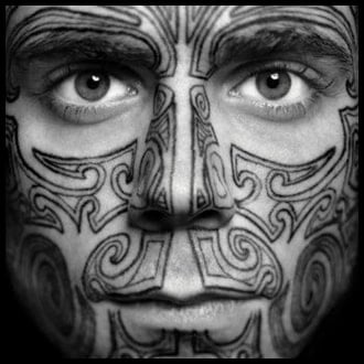 Face Tattoo Ideas for men