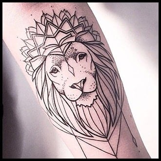 Lion Tattoo Ideas for Guys