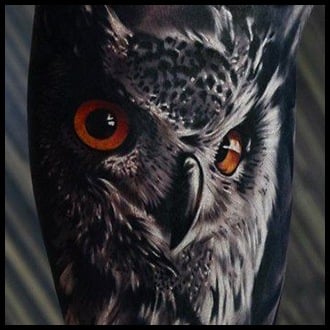 Owl Tattoo Ideas for Guys