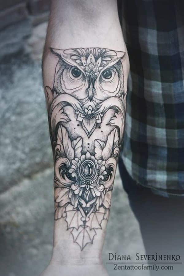 Owl Tattoos for Men - Inspiration and Gallery for Guys