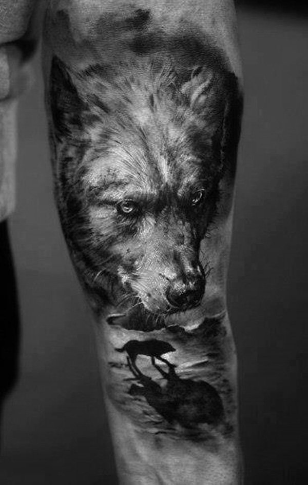 Wolf Tattoos for Men - Ideas and Inspiration for guys