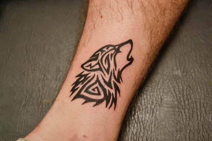 Red Wolf Tattoo