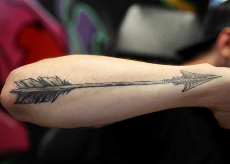 Arrow Tattoo Sketch - wide 1