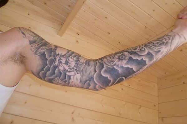 Cloud Tattoos for Men - Ideas and Designs for Guys Cloud Tattoos for Men - Ideas and Designs for Guys