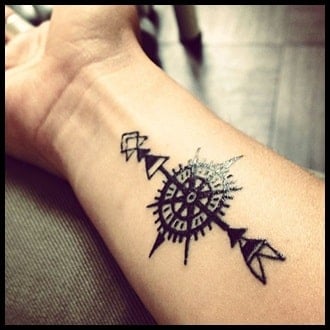 Compass Tattoo Ideas for Guys