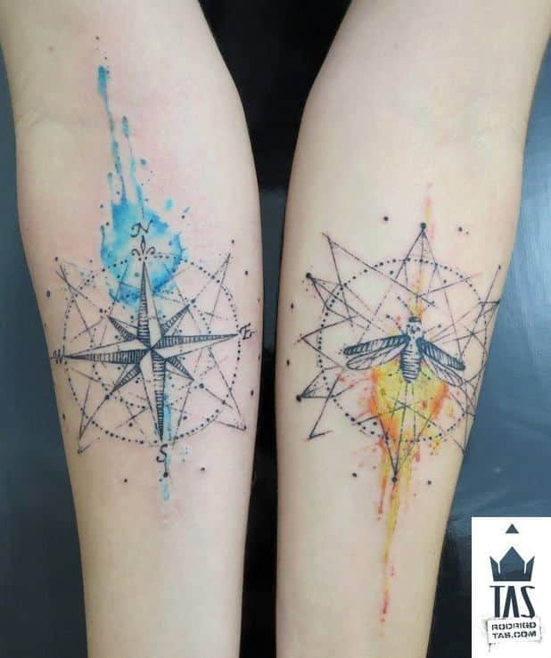 compass-tattoos-14