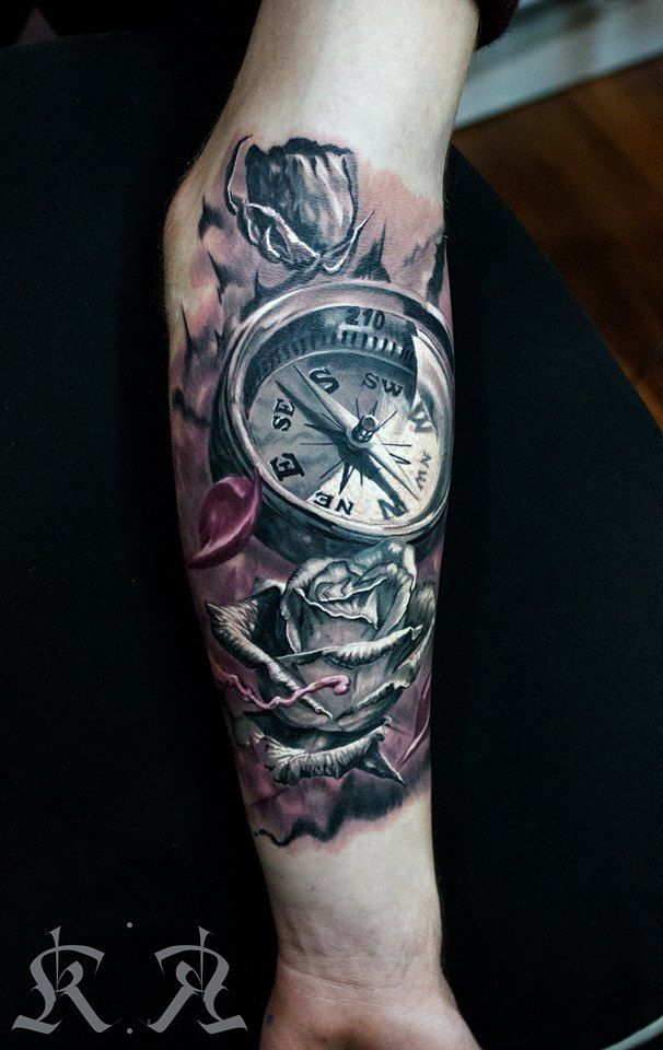 compass-tattoos-23
