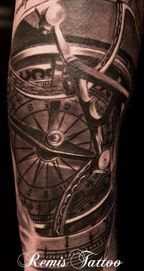 compass-tattoos-27