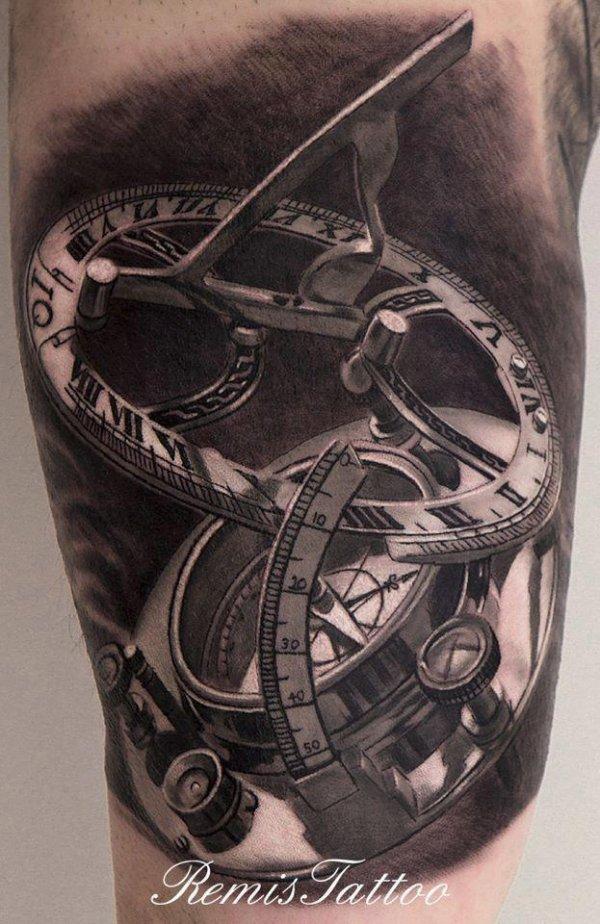 compass-tattoos-40