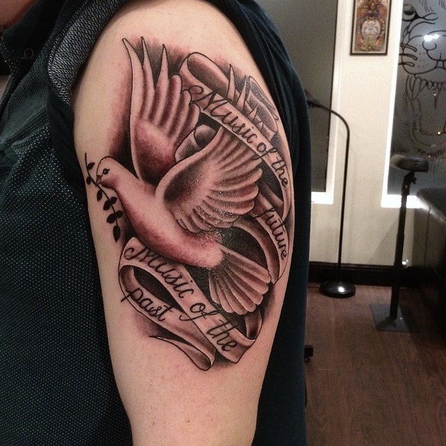 Dove Tattoos for Men Ideas and Inspirations for Guys