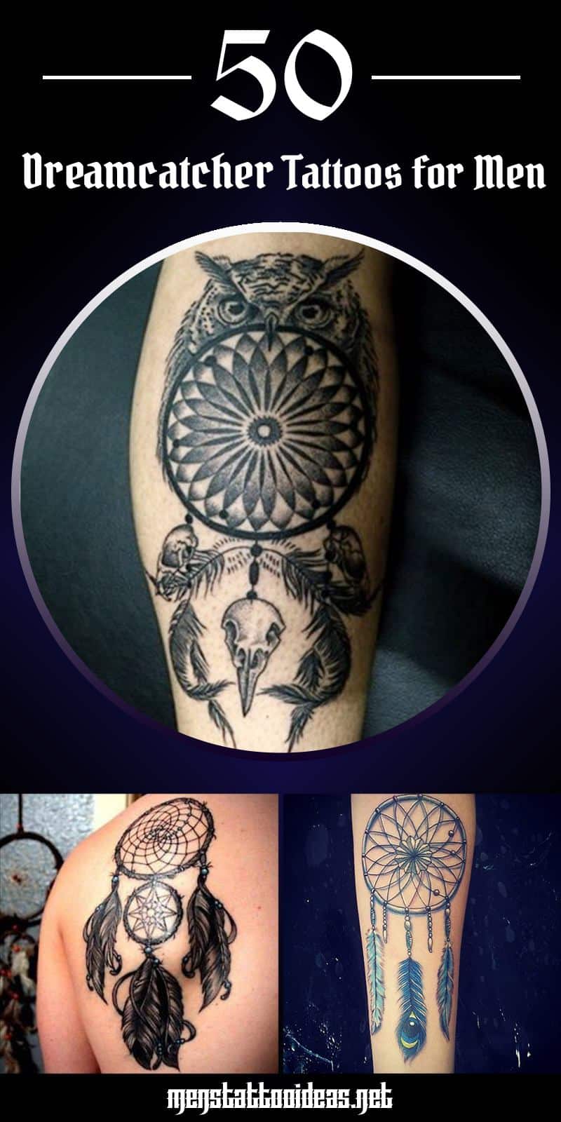 Dreamcatcher Tattoos for Men - Ideas and Inspirations for Guys