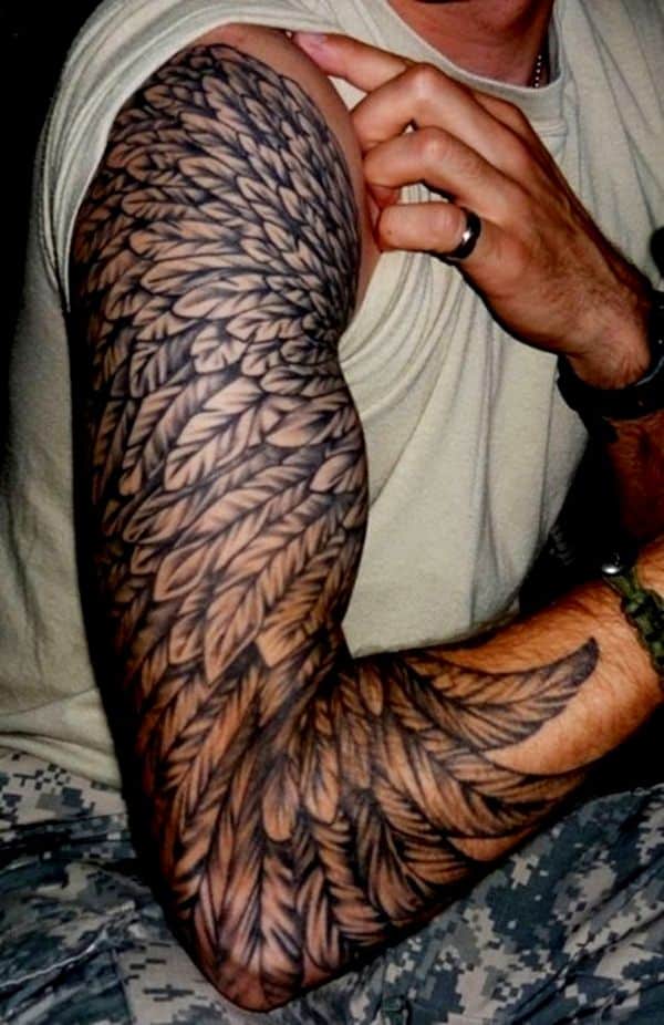 Feather Tattoos for Men - Ideas and Designs for Guys