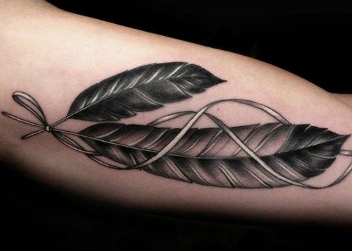Feather Tattoos for Men - Ideas and Designs for Guys