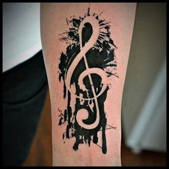 Music Tattoo Ideas for Guys