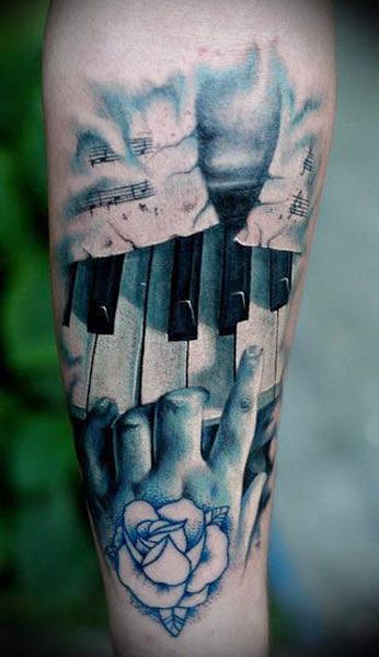 Music Tattoos for Men - Ideas and Inspiration for Guys
