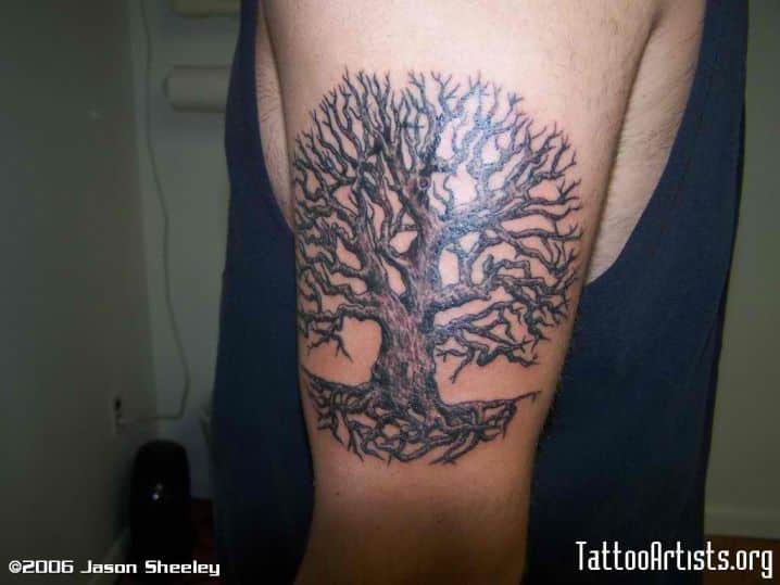 Tree Tattoos for Men - Ideas and Designs for guys