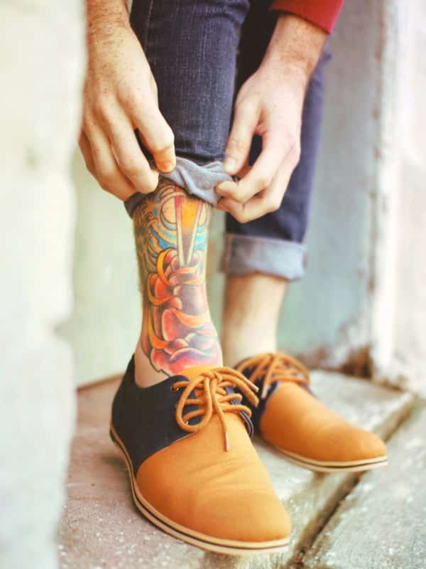 Ankle Tattoos for Men Ideas and Designs for Guys