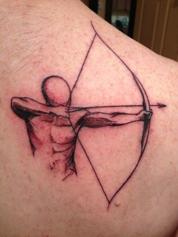 Bow and Arrow Tattoos for Men - Ideas and Designs for Guys