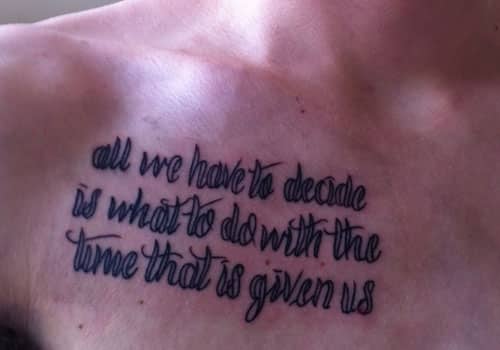 Tattoo Quotes for Men - Ideas and Designs for Guys