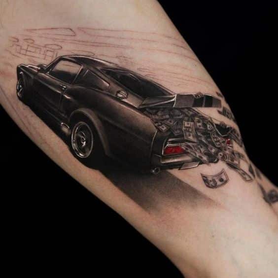 Car Tattoos for Men - Ideas and Inspiration for Guys