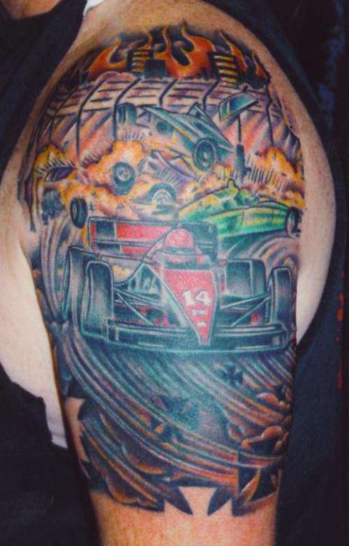 Car Tattoos for Men Ideas and Inspiration for Guys