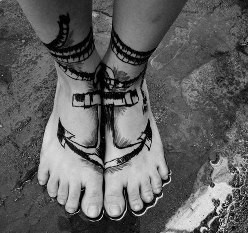 Foot Tattoos for Men - Design Ideas for Guys