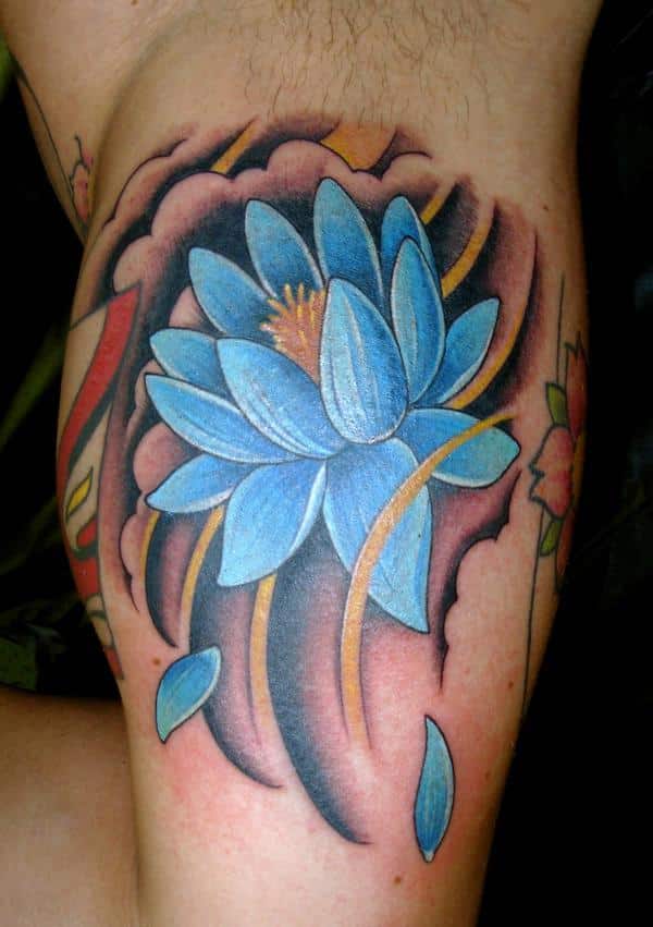 Lotus Flower Tattoos for Men - Ideas and Inspiration for Guys
