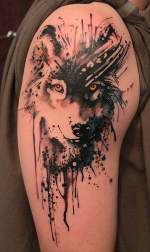 Watercolor Tattoos for Men - Ideas and Inspiration for Guys